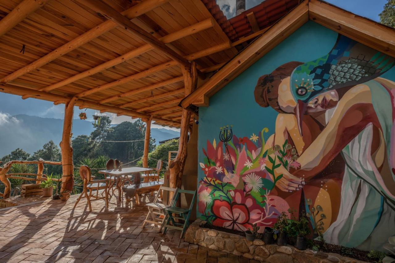 Отель Casa Chuparrosas San Mateo Rio Hondo Экстерьер фото